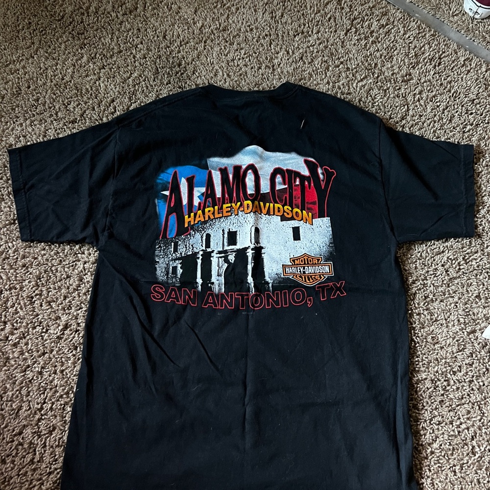 Harley-Davidson Black Short Sleeve Tee with Urban Graphic